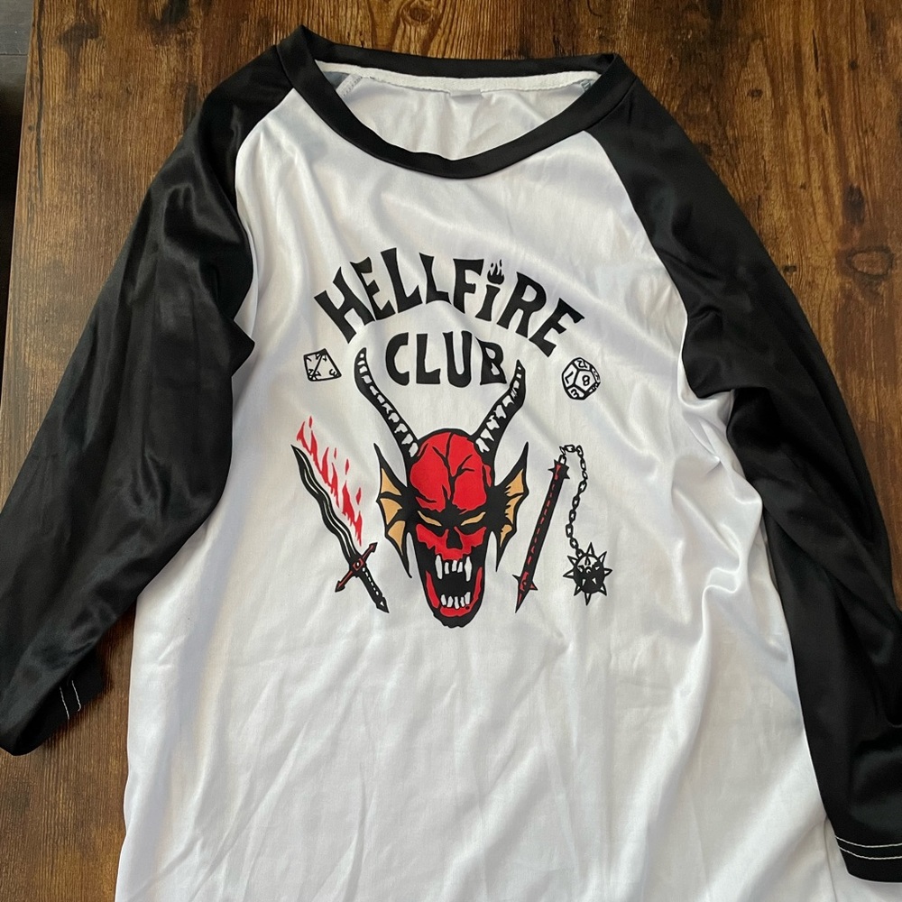 Hellfire Club Baseball Shirt